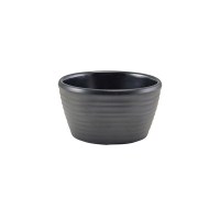 Matt Black Melamine Ramekin